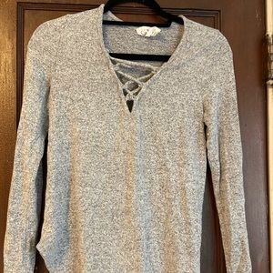 Heather Gray Long Sleeve Tee
